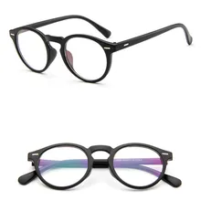 Новые женские очки дизайнерские круглые оружие стекло es легкие оружие стеклянные очки для глаз черное серебро золото