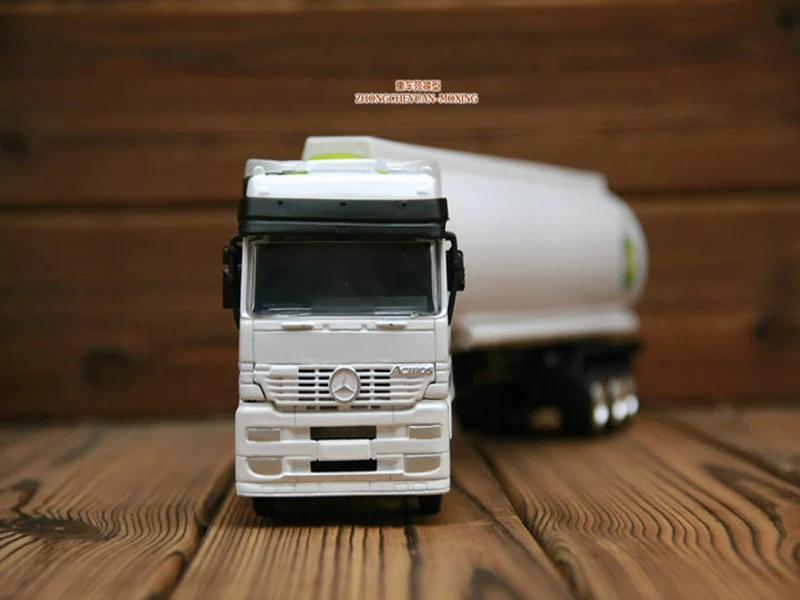 1/43 моделирование Mercedes танкер коллекция дисплей модель сплава литье под давлением классический танкер игрушечный автомобиль
