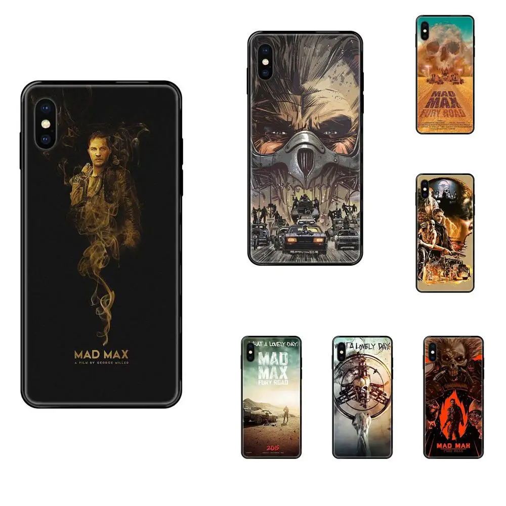 Для Galaxy S5 S6 S7 S8 S9 S10 S10e S20 edge Lite Plus Ультра мягкий ТПУ Черный Модный Mad Max Fury Road Art Book |