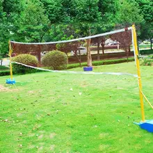 

6.1x0.76m Standard Badminton Net Indoor Outdoor Sports Quickstart Net Badminton Tennis Square Training Portable Volleyball W1o4