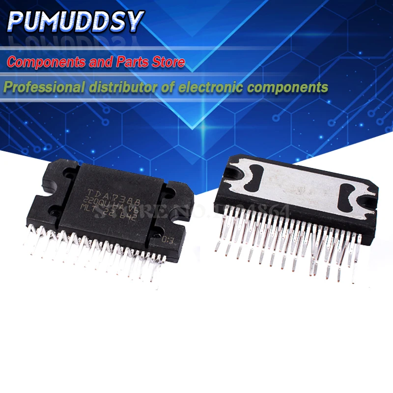 2 шт. TDA7388 ZIP25 TDA7388A молния 4 42 Вт quad bridge автомобильный Радио усилитель новый и