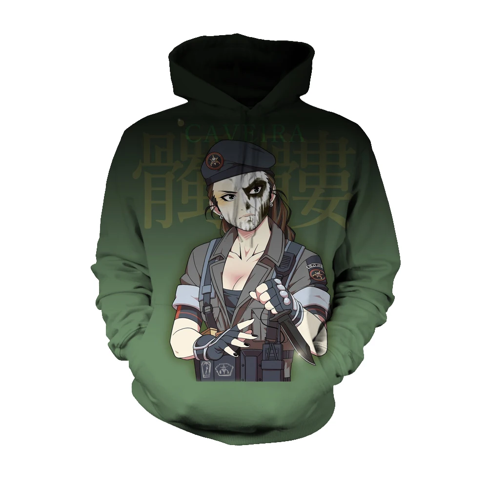 Najtaniej Mr. Q 2109 moda marka męska sześciokolorowa tęcza Siege cosplay z grą bluza z kapturem Tom Clancy sześciokolorowa tęcza Siege odzież kurtka