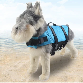 

Safety Pet Lift Vest Dog Swimwear Life Jacket Swimming Suit Puppy Harness Saver Float Rescue Clothes Outdoor Swimming Preserver