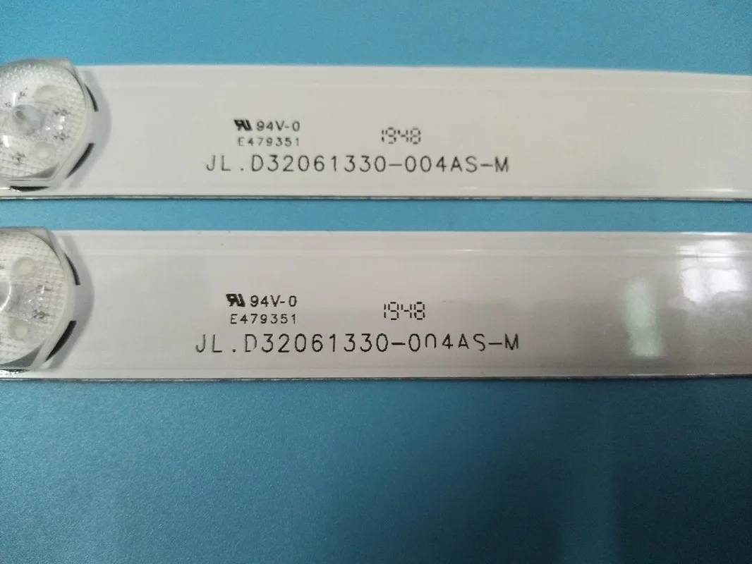

100% New 2pcs/Kit LED strips for THOMSON 32 TV T32D16DH 01B T32D16DH 01W JL.D32061330 004AS M 4C LB320T JF3 4C LB320T JF4
