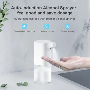 

Automatic Sense Sprayer Alcohol Vertical Mounted ABS Touch-free Hand Cleaner Mobile Phone Sterilization