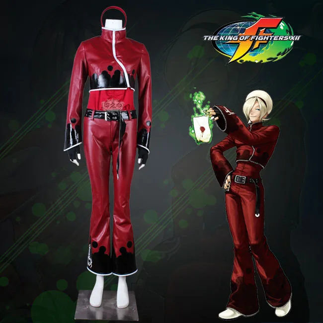 ^*Best Offers Новое поступление, костюмы для косплея с изображением игры KOF Ash Crimson, сексуальный костюм с красным пламенем, полный комплект, одежда для роле... ^*Best Offers Новое поступление, костюмы для косплея с изображением игры KOF Ash Crimson, сексуальный костюм с красным пламенем, полный комплект, одежда для роле...