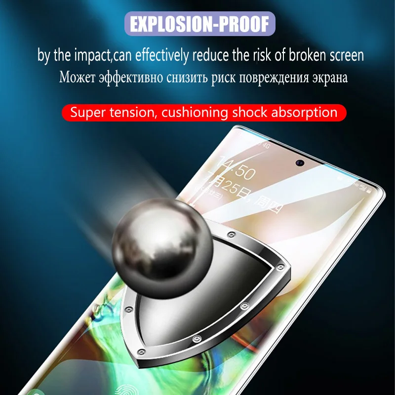 30D Гидрогелевая Защитная пленка для Samsung Galaxy S10 Plus S8 S9 S7 мягкая защитная Note 10 8 9