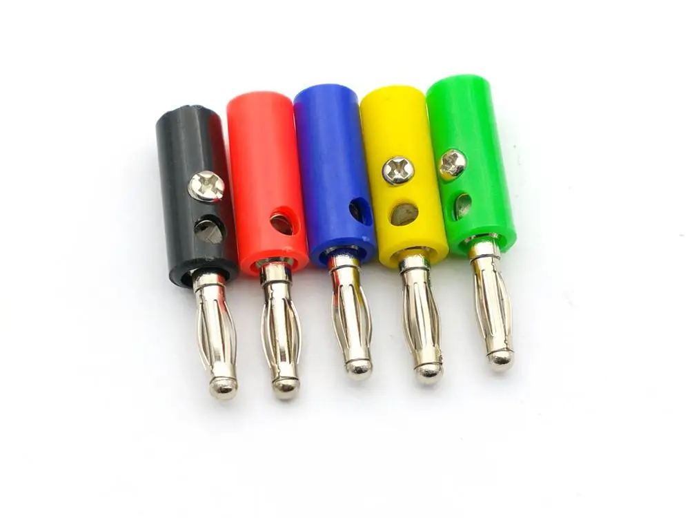 100 шт. 4 мм Штекерный адаптер типа банан|adapter|adapter plugadapter connector |