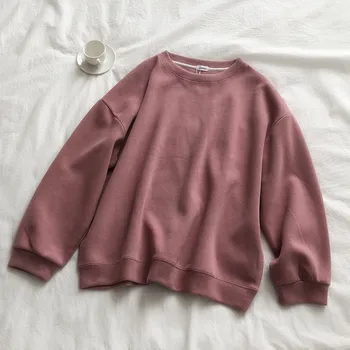 

2020 autumn and winter leisure loose and versatile fashion comfortable sweatshirt