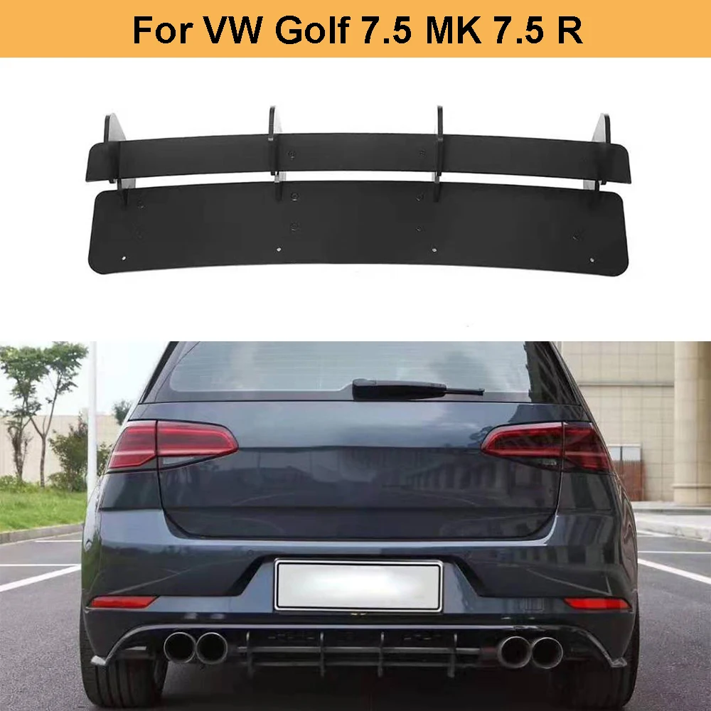 Диффузор заднего бампера для VW GOLF 7/7,5 VII MK7/7,5 MK VII R Бампер- диффузор для губ