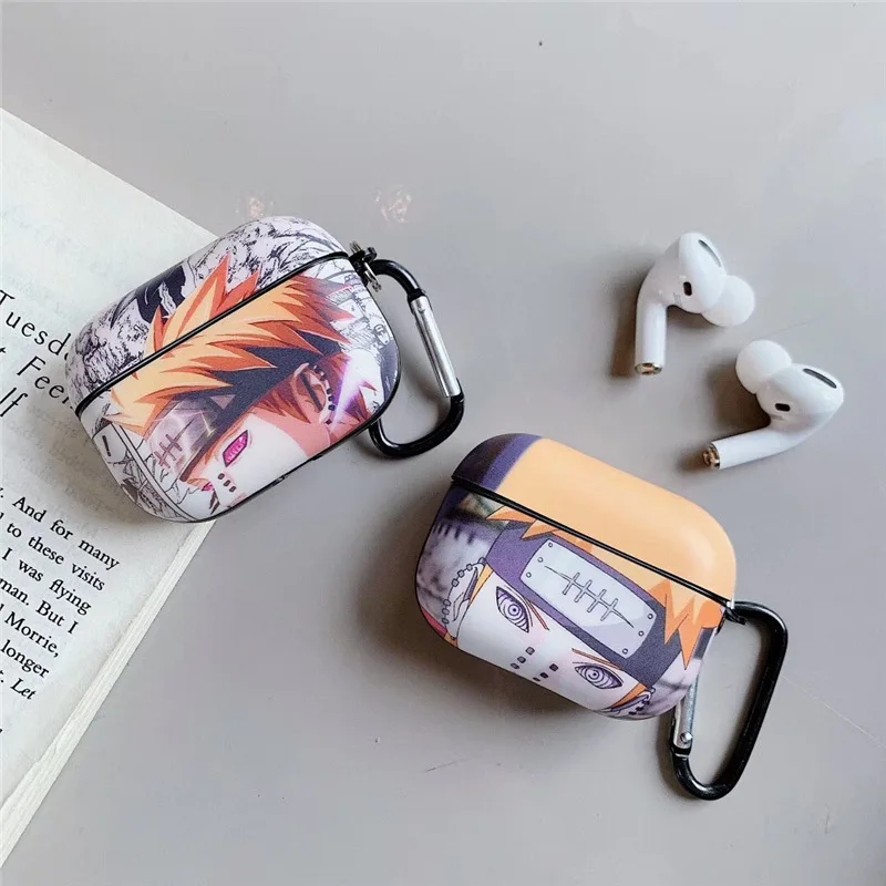 

For Airpods 1/2 Case,Naruto Anime Case For Airpods Case,Soft Silicone Earphone Cover For AIrpods Pro Case Cover For Kids