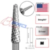RolinStar Right Hand promotion type Carbide Tungsten barrel stable shank  Accessories Cutter pedicure nail milling drill bits 6