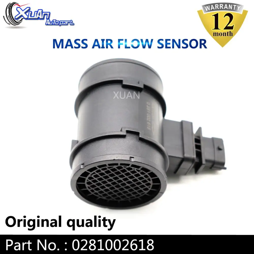 

XUAN MAF MASS AIR FLOW METER SENSOR 0281002618 For Saab 9-3 9-5 Suzuki Lancia Alfa Romeo Chevrolet Fiat Vauxhall Opel Astra