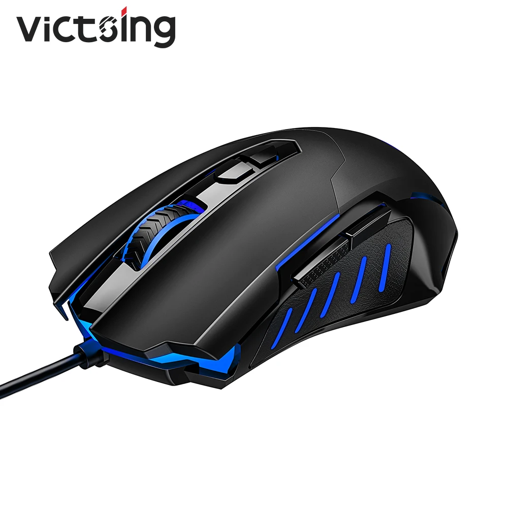 

VicTsing PC034 Gaming Mouse Ergonomic Wired Mouse Adjustable 7200 DPI 7 Buttons RGB PC Gaming Mice For Laptop Desktop PC Gamer