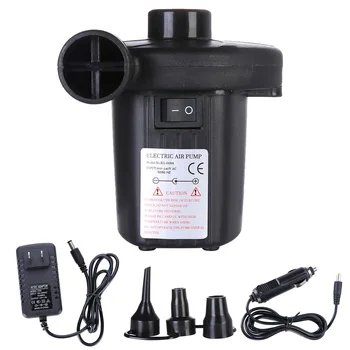 

Kayak Airbed Air Pump Electric Swimming Pool Outdoor Inflatable 150W Inflator for Family Outdoor Swimming Supplies