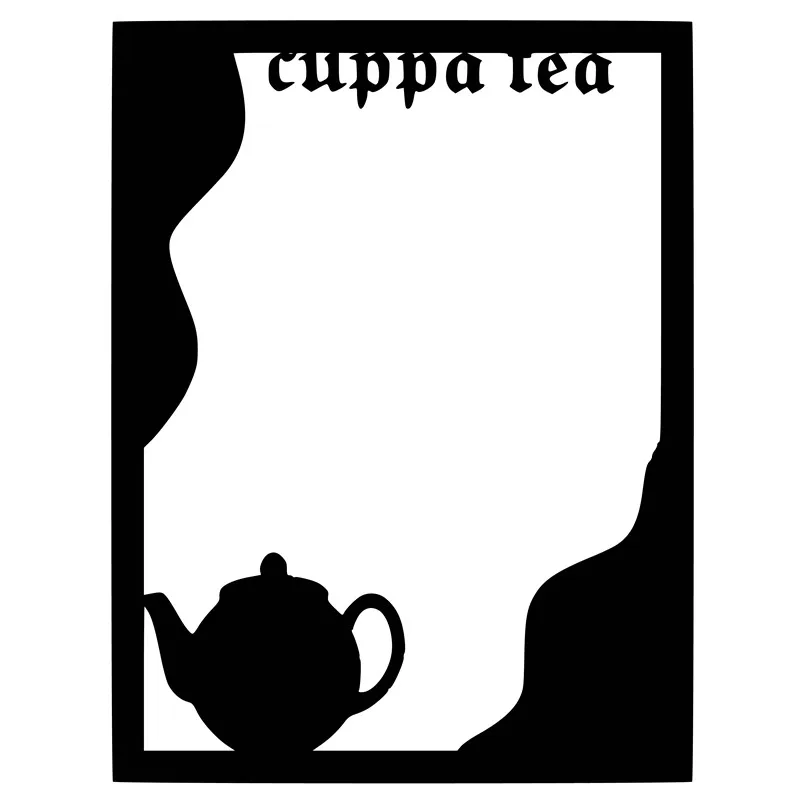 Штампы для резки Eastshape металлические штампы чайной рамки Cuppa штамповки