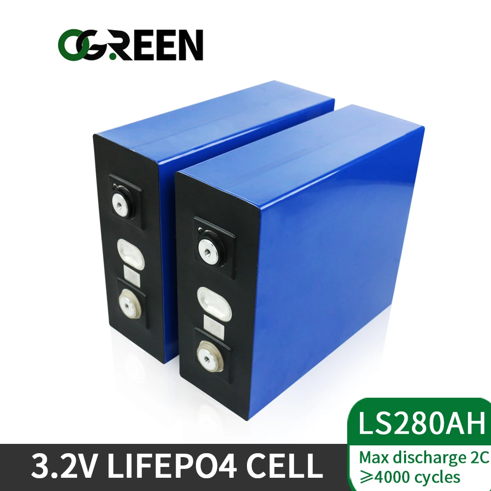 Ogreen 8 шт. 3 2 В LiFePO4 аккумулятор а/ч литий железо фосфат 12 24В не США ЕС без