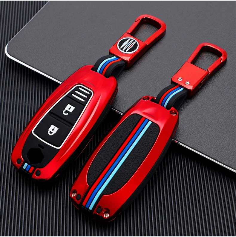 Custodia Smart Key Shell per auto in lega di zinco per Suzuki Vitara Swift Ignis Kizashi SX4 Baleno Ertiga 2016 2017 2018 2019 portachiavi - H5e5b6eac07ff45698d73a02fc0cdf923Y