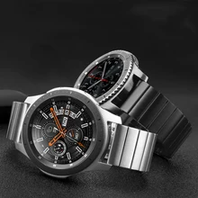 Ремешок для смарт-часов для samsung Шестерни S3 Frontier/классический ремешок для часов Smartwatch Нержавеющая сталь браслет wrisrt ремень ремешок для часов из нержавеющей стали