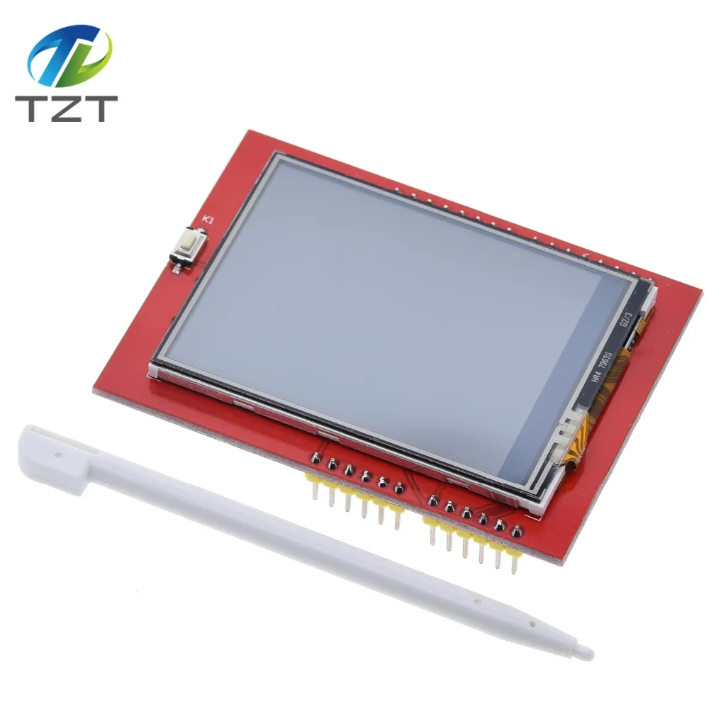 ЖК-модуль TFT 2,4 дюймов TFT ЖК-экран для Arduino UNO R3 плата и поддержка mega 2560 с gif стилусом