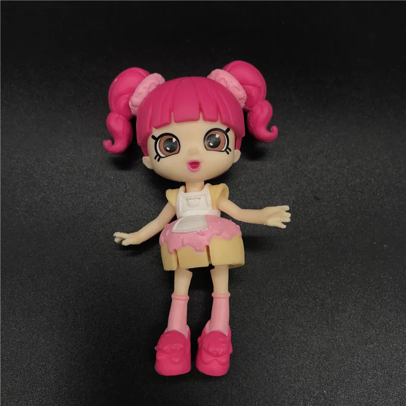 Aosst большинство популярная миниатюрная магазины фигурки семья Фруктовые Куклы шоппинг Дети Рождественский подарок куклы игрушки смешанные сезоны - Цвет: E
