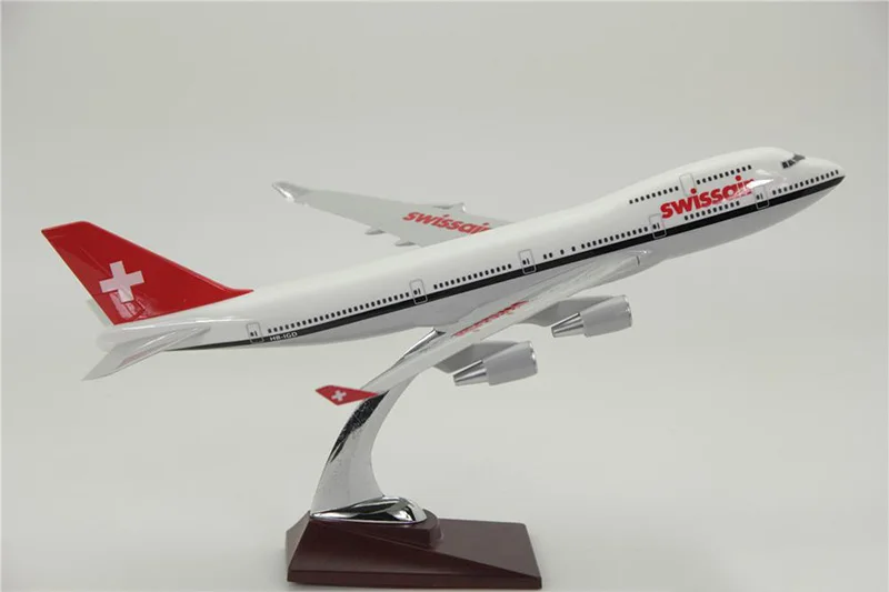 40 см 1/150 весы Boeing B747-800 модель игрушка "самолет" самолет литой под давлением пластиковый сплав самолет шасси для displaycollective подарок