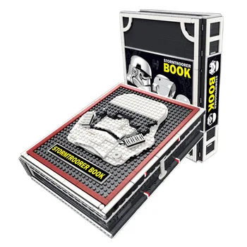 

2480pcs Star Wars Collector's Edition Stormtrooper Book Building Blocks Bricks Fit Lepins Starwars Stormtrooper Collect Book