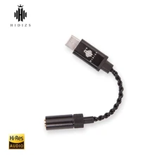 Hidizs sonata ii hd usb dac hi res tipo c a 3.5mm adaptador amplificador de auscultadores para o telefone android mac cabo de áudio