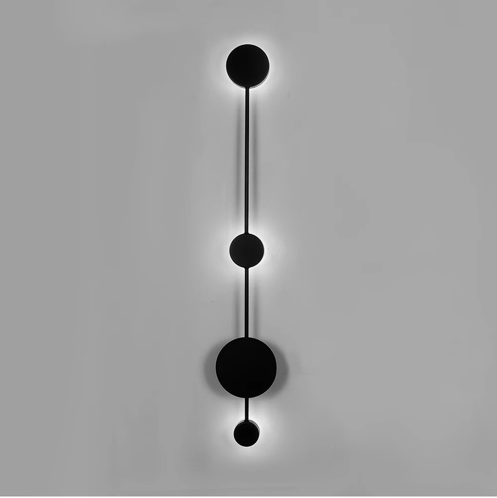 Modern Creative Led Wall Light For Home Living Room Wall Sconce Lighting Fixture 3 Color Dimmable Indoor Bedroom Led Wall Lamp garden wall lights