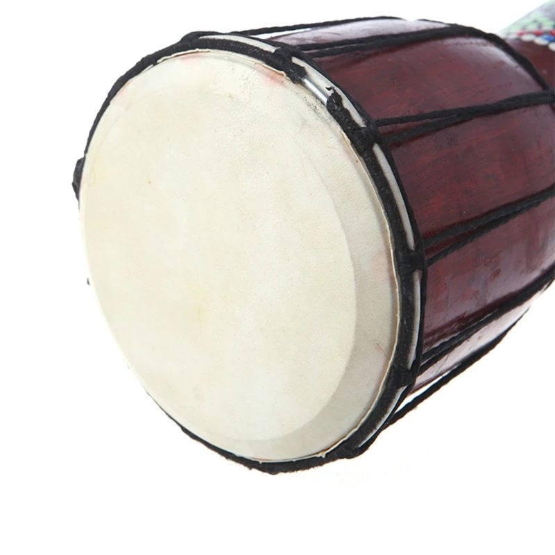 30cm Professional African Djembe Drum Bongo Wooden Good Sound Musical Instrument Q6PB
