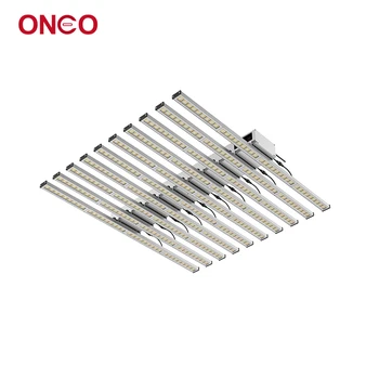 Online Listed USA Canada High Efficiency LED Grow Light 800W Full Spectrum With Dimmer And Timer For Greenhouse PL055