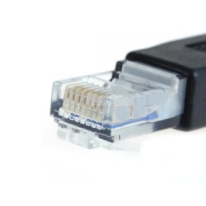 

2Pcs PC USB to RJ45 Female A to Ethernet Internet RJ45 Connector Adapter AS99