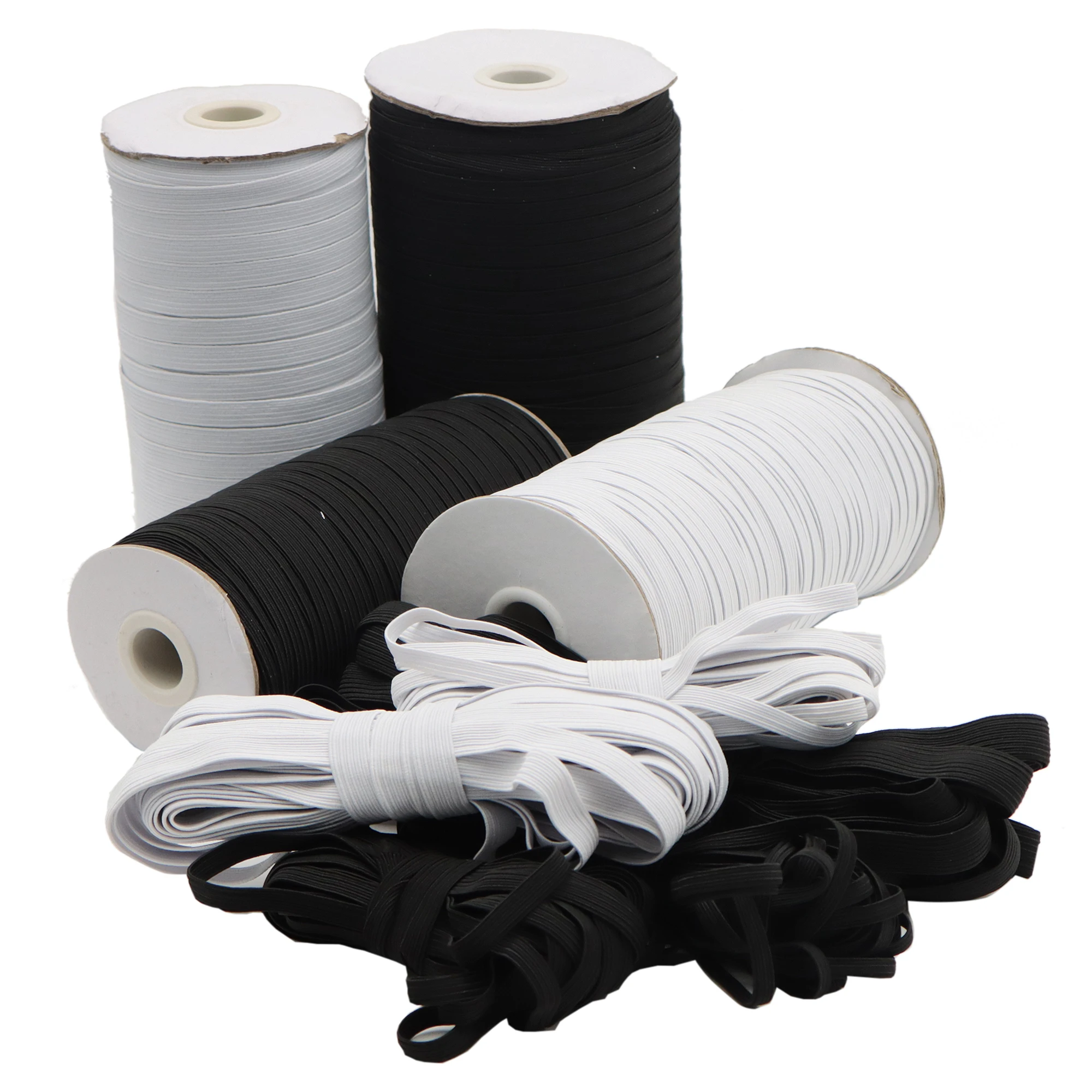 

David accessories 5yards Elastic Ribbon Elastic Spandex Band Trim Sewing Fabric DIY Garment Accessories,5Yc12598