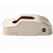 Креативная модель автомобиля многофункциональный автомобиль коробка ткани пластиковый держатель для телефона карты клип блок тип бумажная Подставка-Башня коробка аксессуары