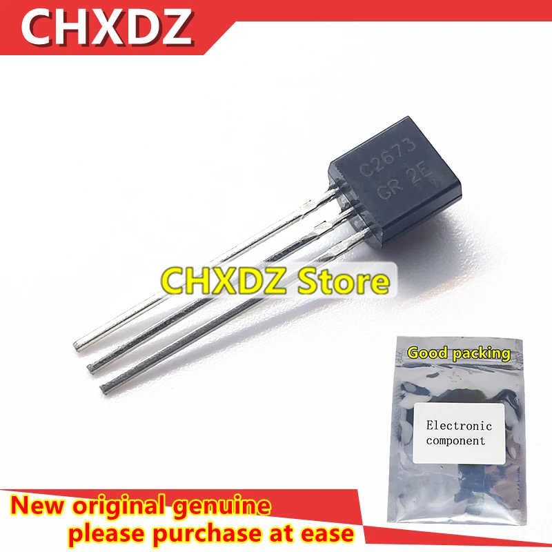 20pcs New 2SC2673 C2673 TO-92 NPN Silicon Transistor