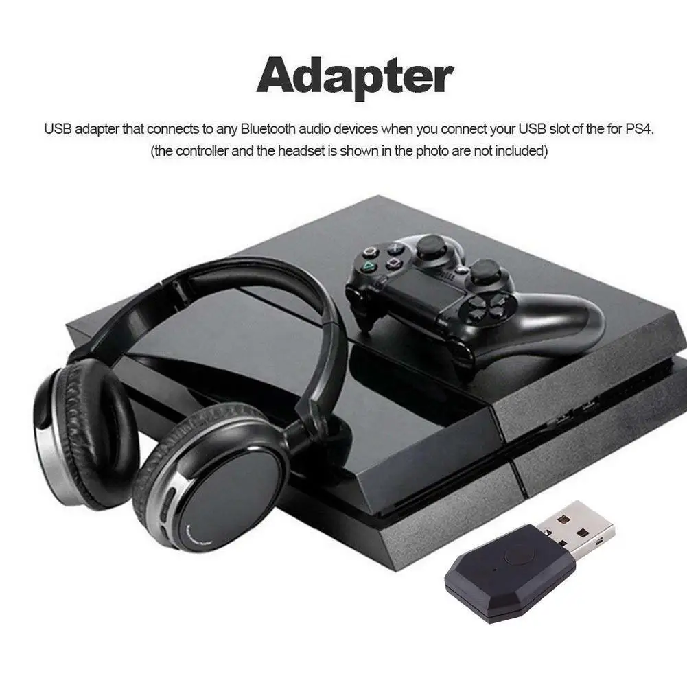 Мини Bluetooth приемник адаптер Bluetooth 4,0 A2DP беспроводной ключ USB адаптер для PS4 контроллер наушники микрофон