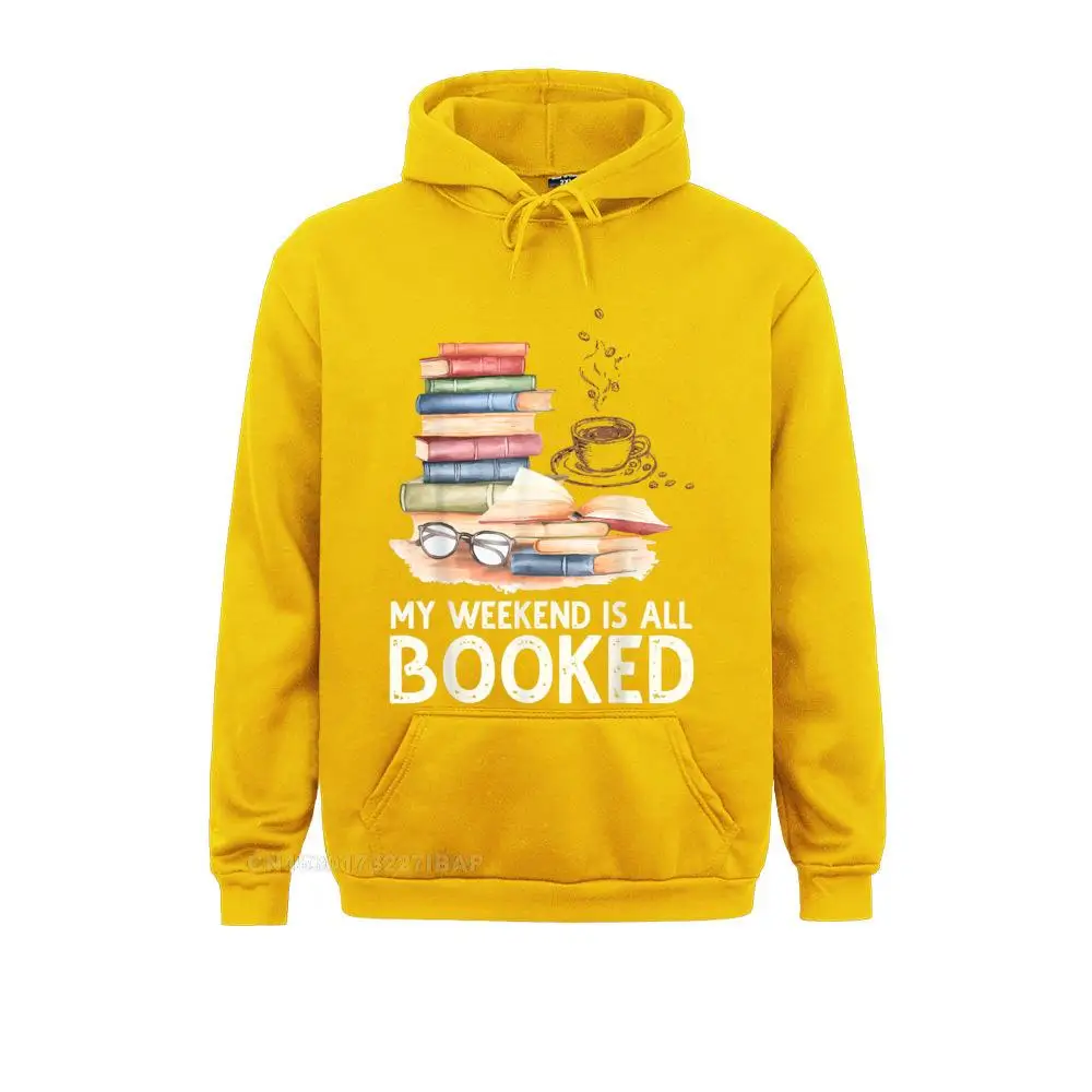 thumbnail image 1 of Mi fin de semana está todo reservado, divertidas y lindas sudaderas con capucha con diseño de lector de libros, sudaderas de manga larga de alta calidad para mujer impresas en capuchas de otoño, 1 of 5