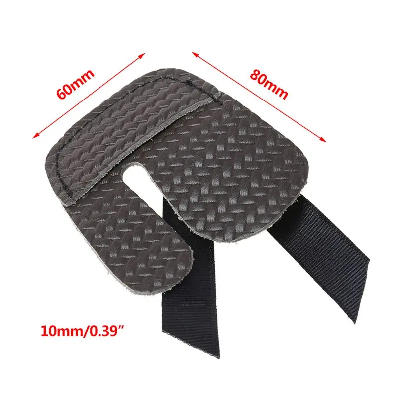 

Finger Guard Archery Shooting Arrow Compound Bow Practical Hands Protector Faux Leather Soft Thick Recurve Bow Accessories Y51D