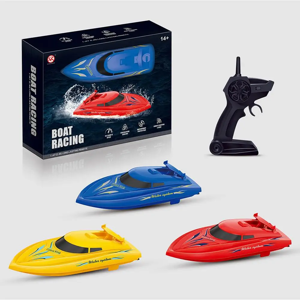 RH701 High Speed RC Boat 2.4GHZ Radio 4 Channel Remote Control Competition Boat Children Toy 50M Distance RH701 High Speed RC Boat 2.4GHZ Radio 4 Channel Remote Control Competition Boat Children Toy 50M Distance