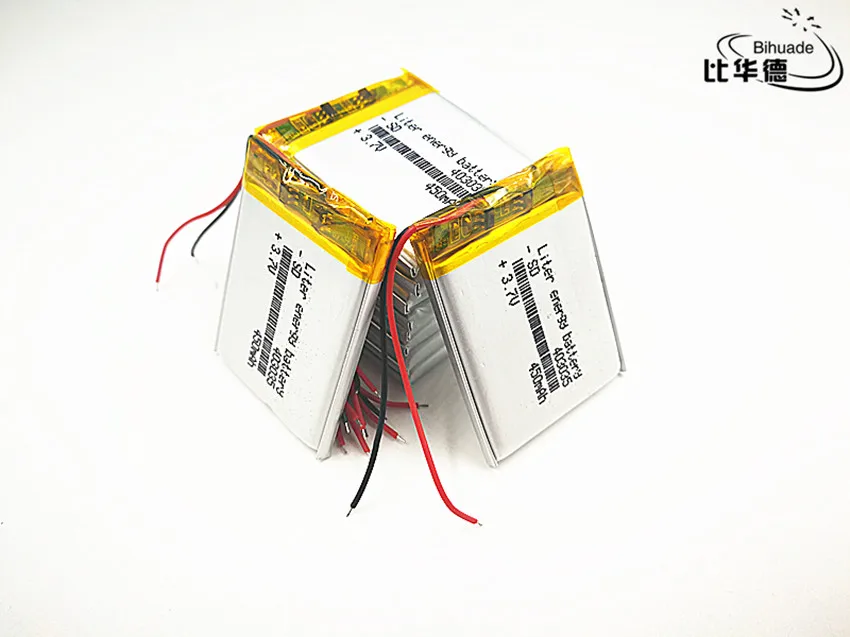 1pcs [SD] 3.7V,450mAH,[403035] Polymer lithium ion / Li-ion battery for TOY,POWER BANK,GPS,mp3,mp4,cell phone,speaker