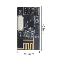 Бесплатная доставка 100 шт./лот NRF24L01 беспроводной модуль питания усиливается 2,4 г модуль приемника беспроводной связи