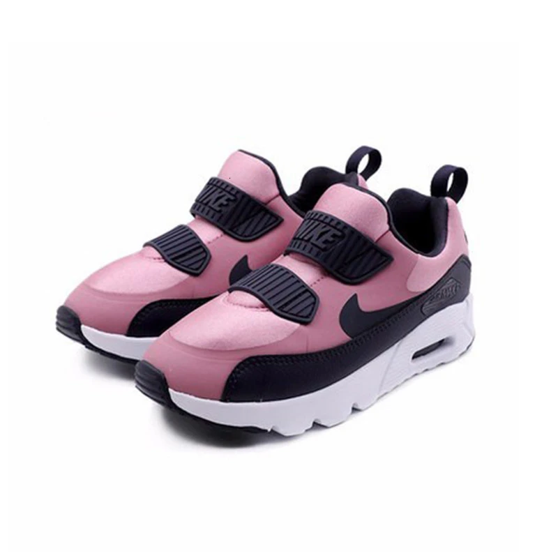 Nike Air Max 90 детская оригинальная детская обувь весна и осень с воздушной подушкой удобные кроссовки#881927-003