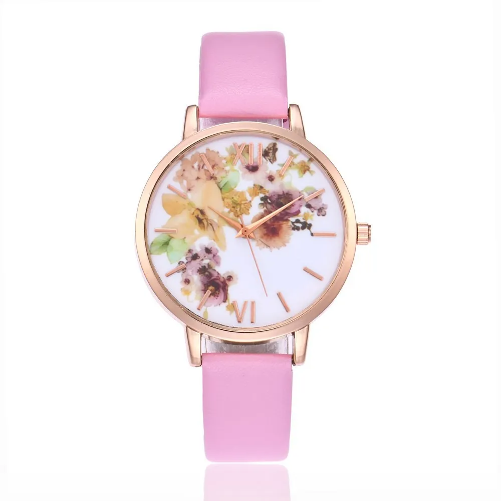 POFUNUO Простые Модные кварцевые наручные часы Reloj часы унисекс роскошные женские часы с ремешком женские часы