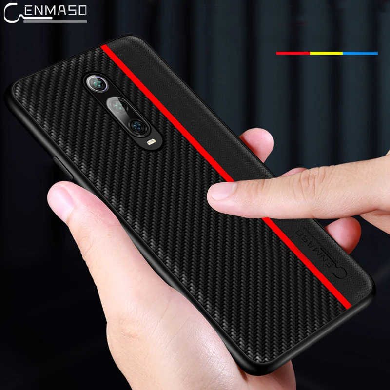 Для Xiaomi mi 9T красный mi K20 Pro чехол Оригинальное углеродное волокно Кожаный противоударный чехол для Xiaomi mi 9T красный mi K30 5G K20 Pro Чехол
