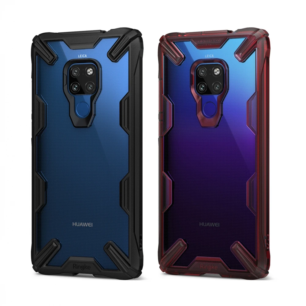 

Ringke Fusion X for Huawei Mate 20 Case Dual Layer PC Clear Back and Soft TPU Frame Hybrid Heavy Duty Drop Protection Cover