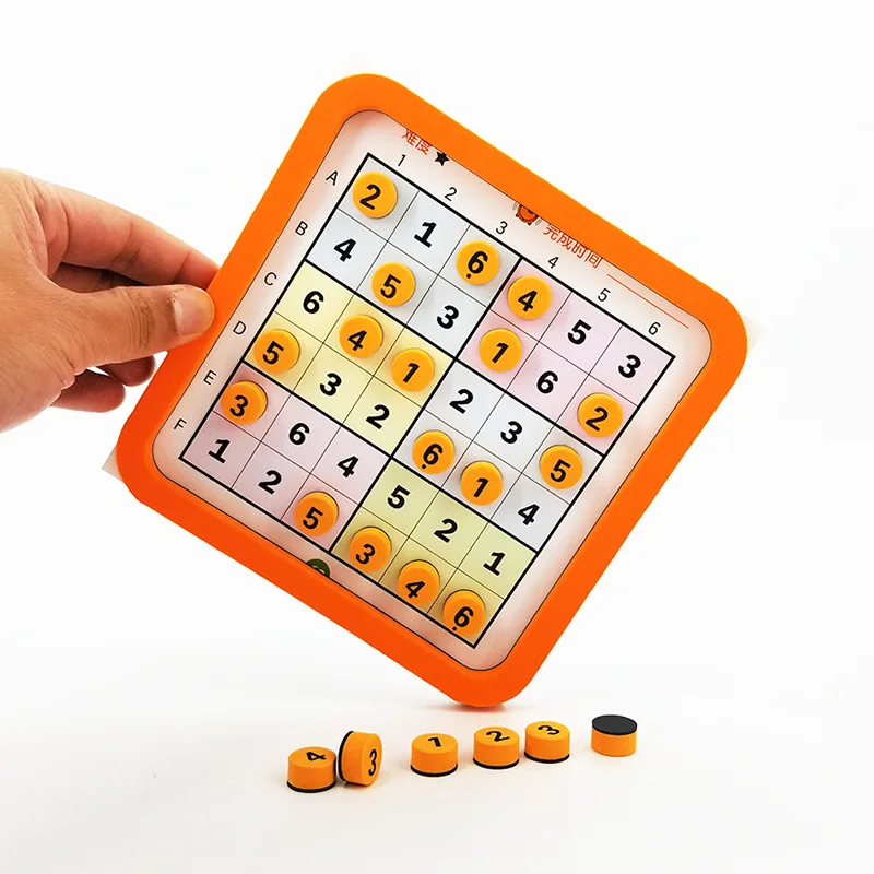 Магнитная игра Sudoku Детские ступеньки развивающие игрушки для детского сада