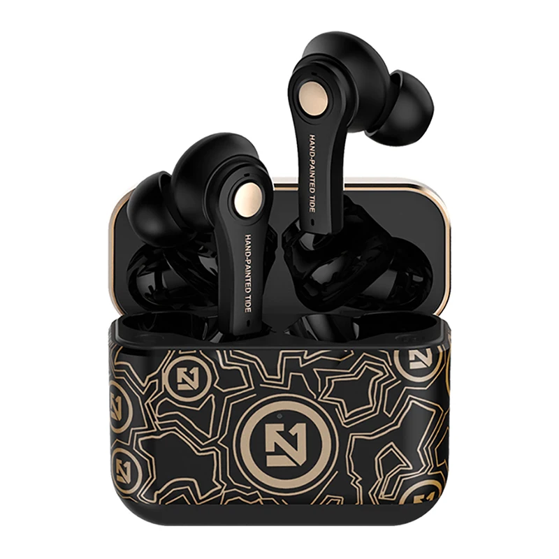 BONOLA TWS Wireless Bluetooth Headset 5.0 Sport Waterproof Earbud Earphone with Microphone for iPhone 12/12Mini Xiaomi Samsung