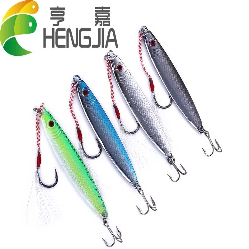 

Heng Jia/HENGJIA 42g Electroplated Fish Scale Iron New Style Fishing Long Shot Lead Fish Fishing Gear