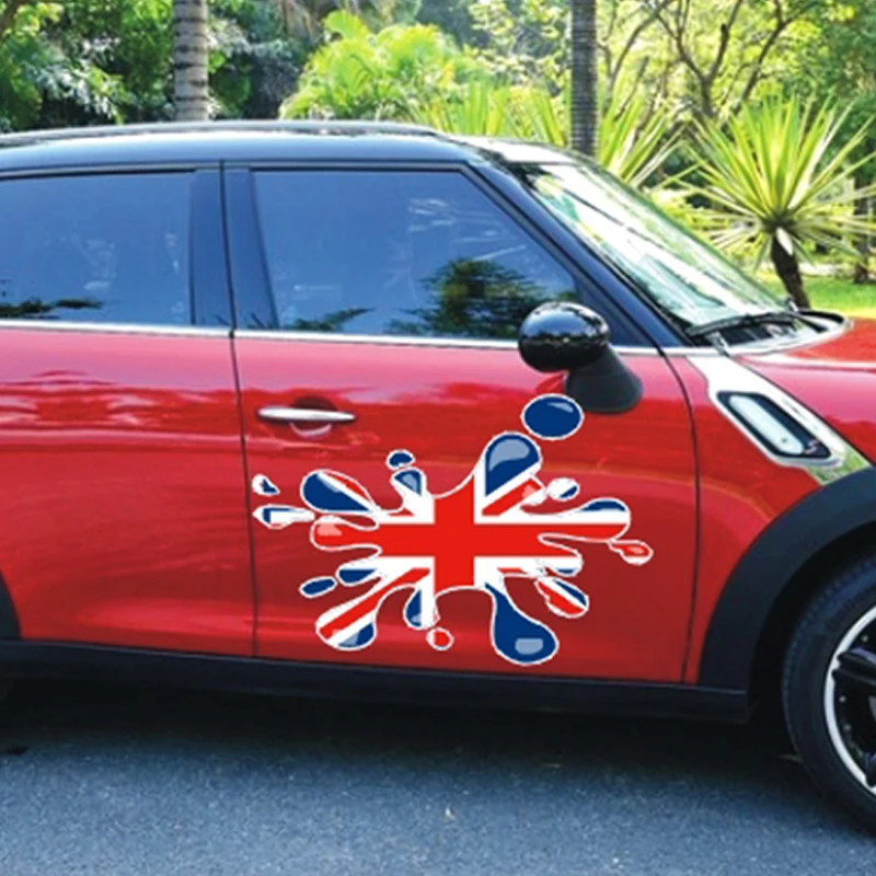 Наклейки Union Jack на боковые двери и крылья наклейки талию сделай сам Стайлинг для