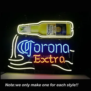 

Corona Extra Neon Sign For Room neon light Custom Arcade Glass Neon Light Sign Beer Bar Glass Tubes Sexy Lamp Leopard Neon
